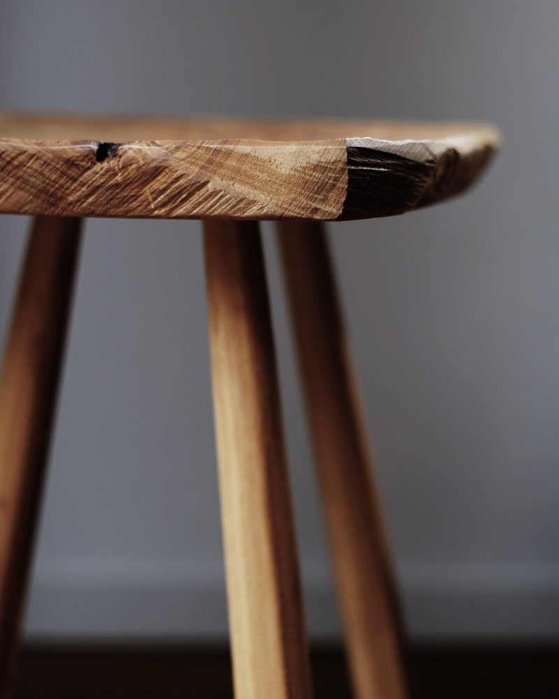 Beistelltisch aus Esche